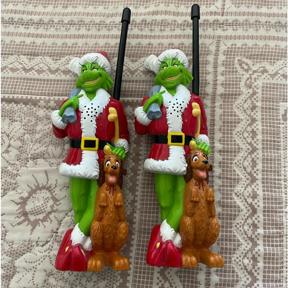 Dr Seuss How The Grinch Stole Christmas Walkie Talkies with Morse Code